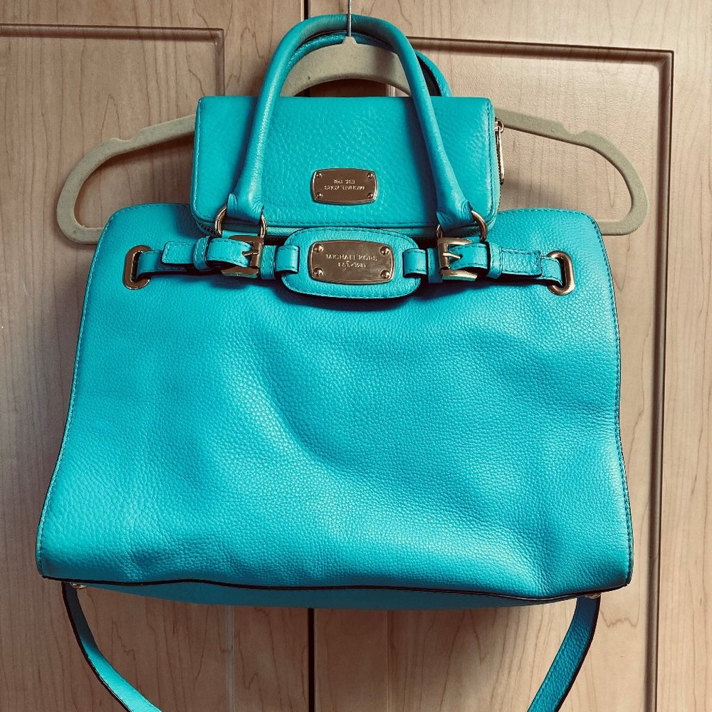 MK large bag and matching Wallet
